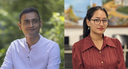 Prabhakar Gautam, Shikha Shrestha