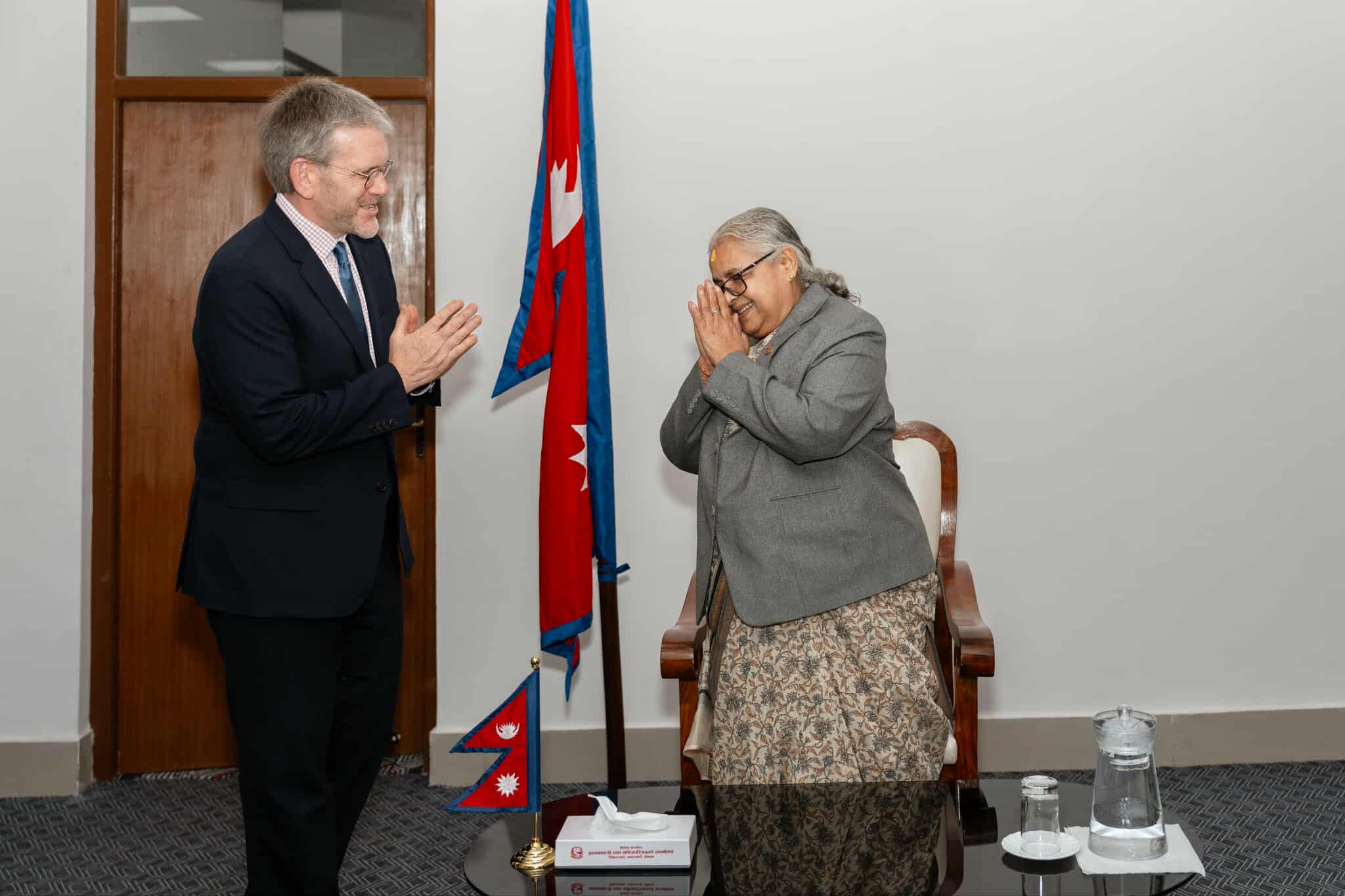 US Ambassador holds courtesy meeting with PM Karki