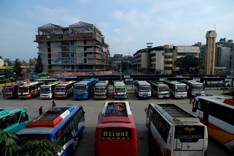 Route permit lifted for two weeks from Ghatasthapana