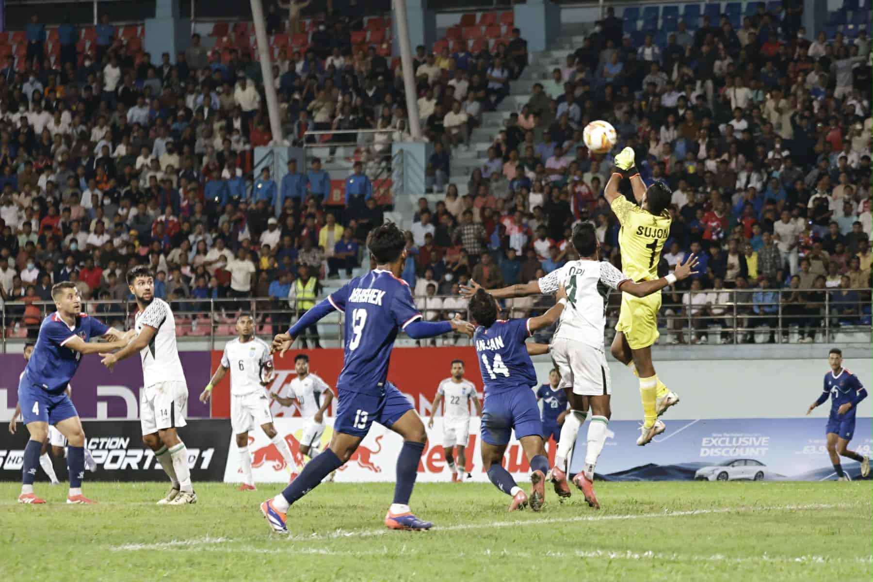 Nepal, Bangladesh play out goalless draw in friendly