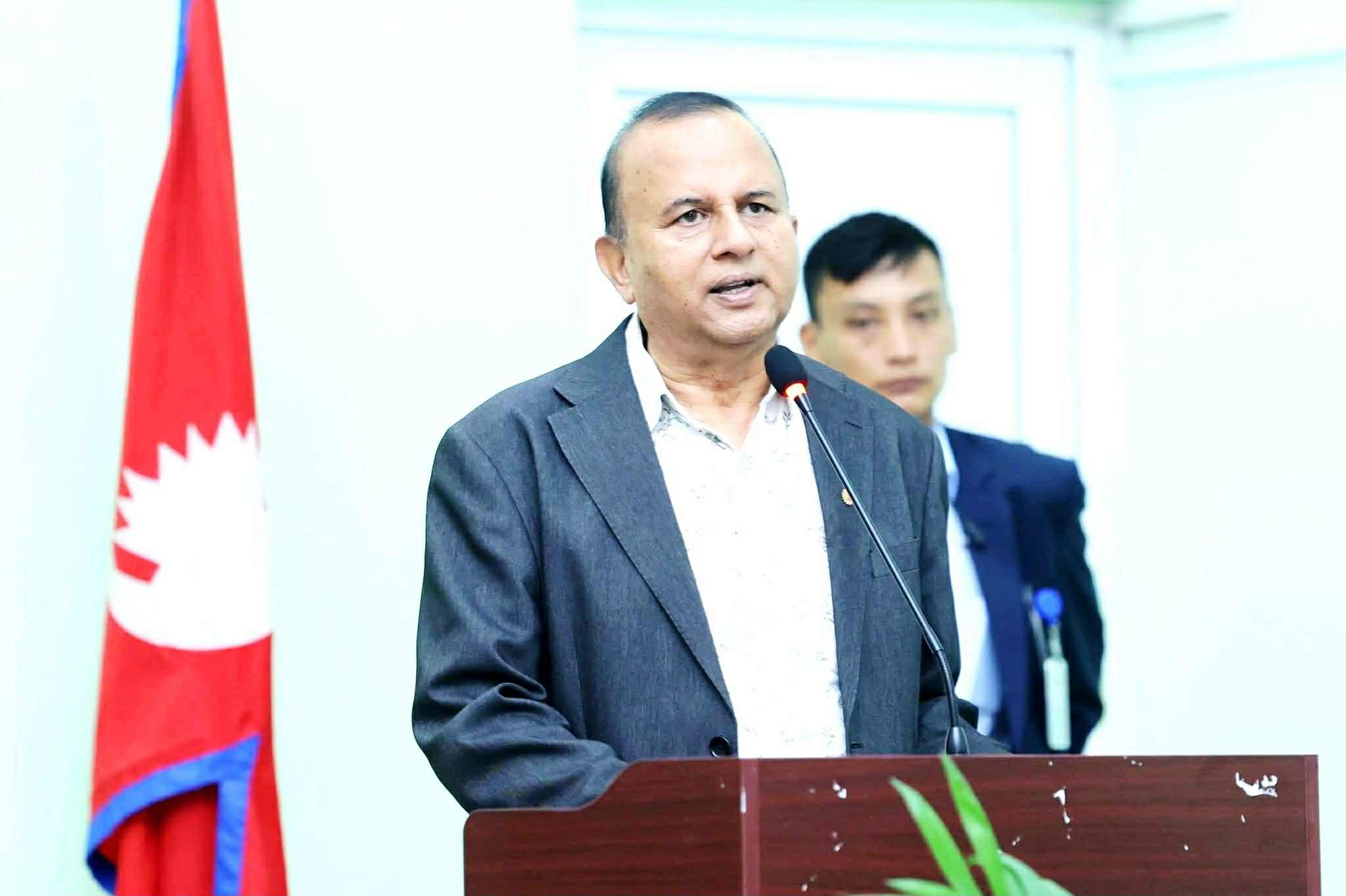 UML Secretary General Pokhrel blames geopolitical interference, Warns of Nepal as deep-state testing ground