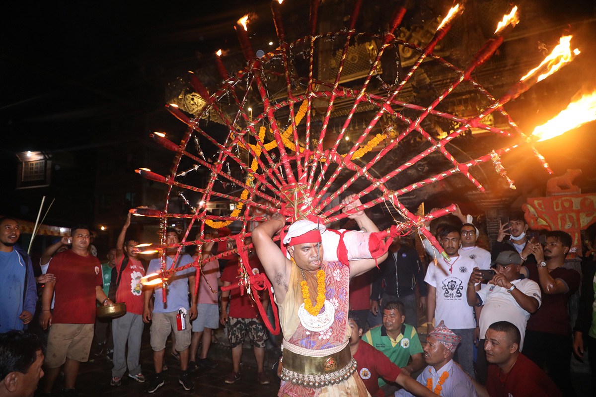 Historical tongue-piercing festival concludes