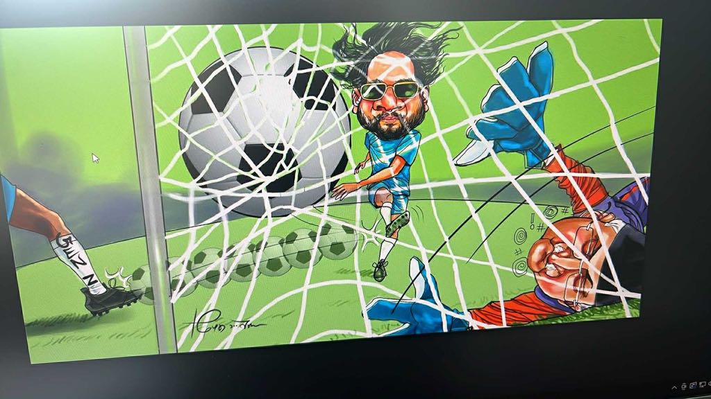 Balen: A super striker in the game of power