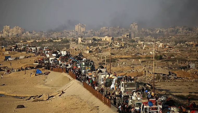 Israeli strikes in Gaza kill over 50, UN warns of civilian terror