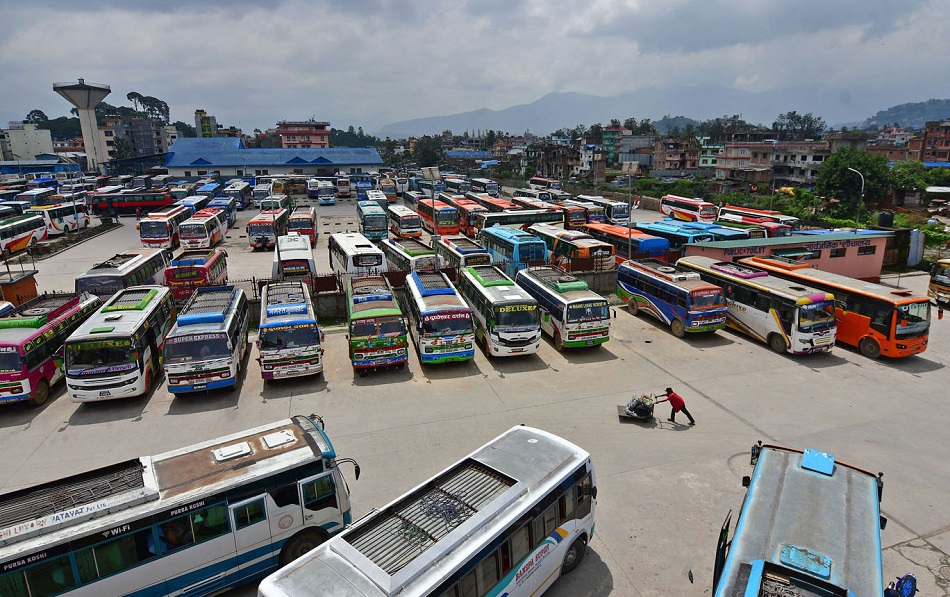 Buses resume operation from Gongabu Bus Park