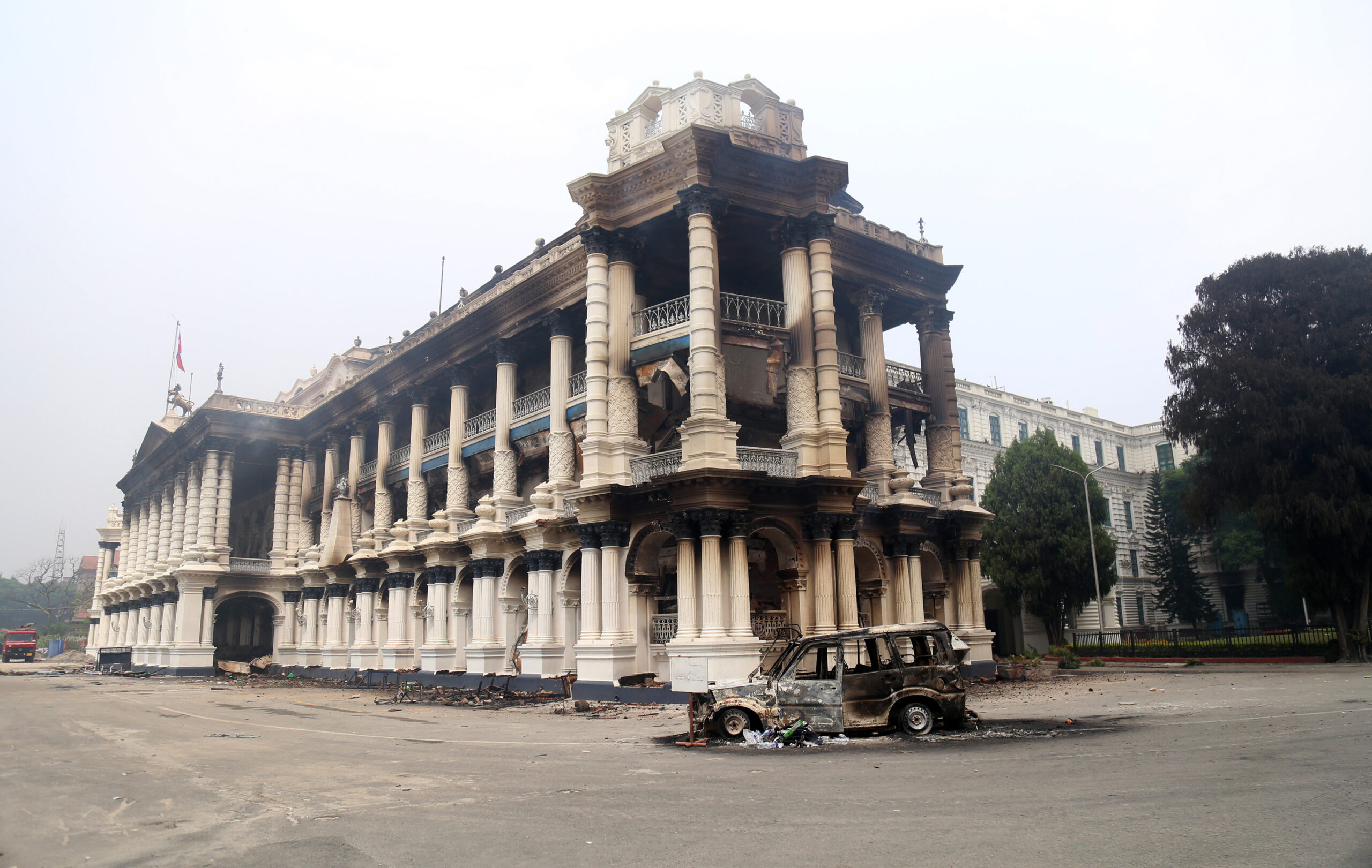 Government calls for contributions to reconstruction of structures damaged during Gen Z protests