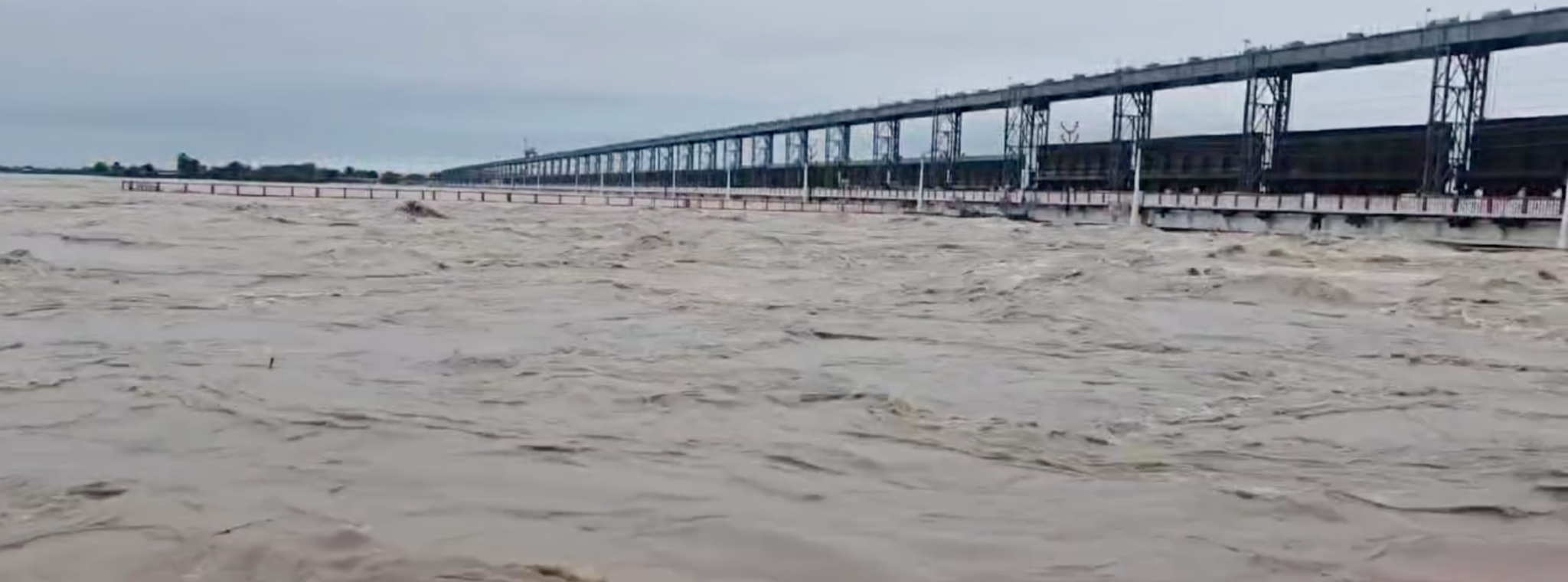 38 gates of Koshi Barrage opened as water levels rise