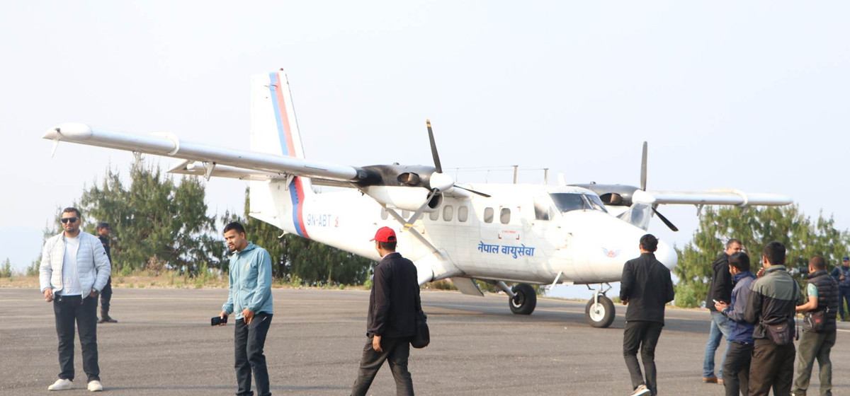 Flights to Gulmi slashed as NAC two Twin Otter aircraft grounded