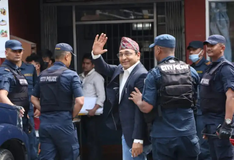 Former Minister Top Bahadur Rayamajhi returns to prison