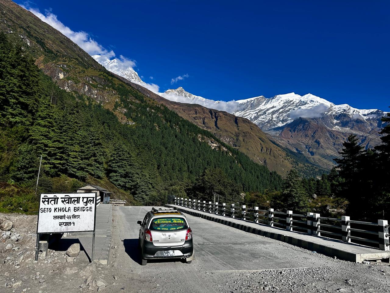 Kaligandaki Corridor: Motorable bridge constructed over Setokhola stream