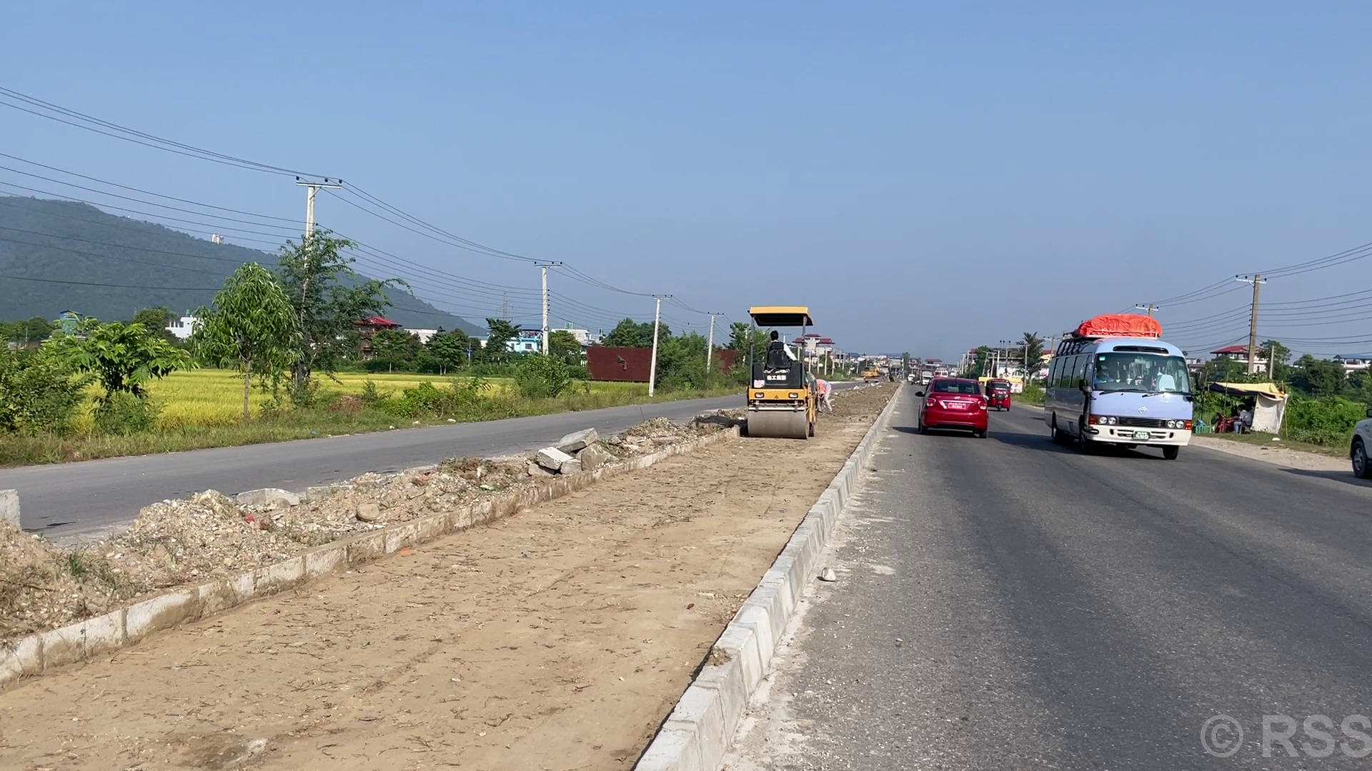 Narayangadh-Butwal road becoming easier for travel
