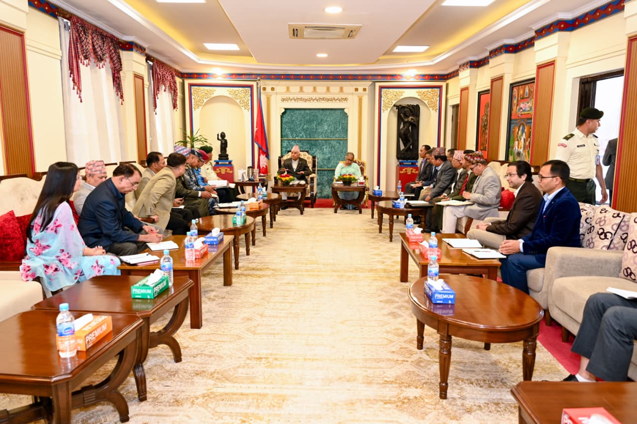 Security chiefs’ meeting with Prez, PM concludes at Sheetal Niwas