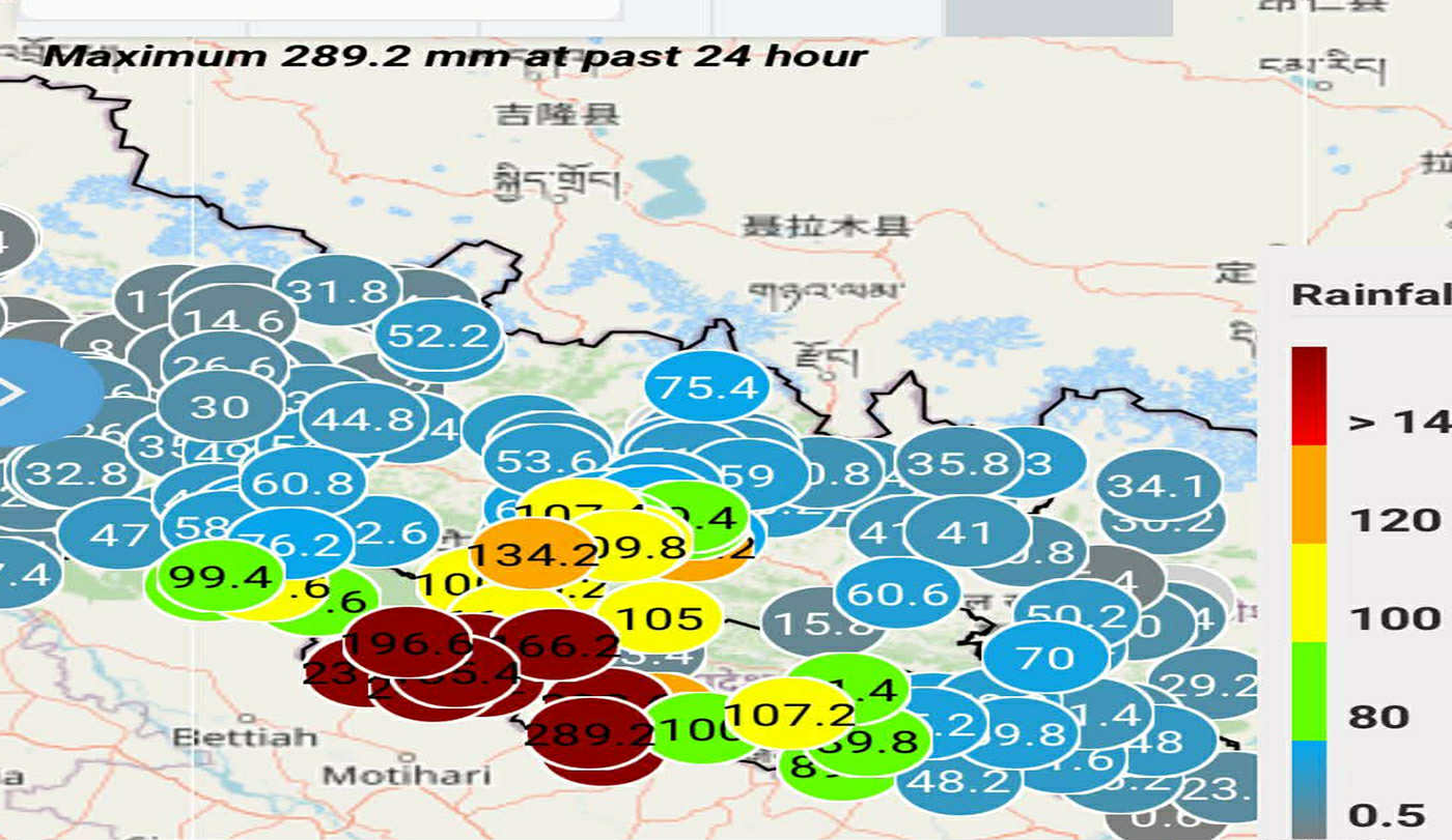 Heavy rainfall recorded across several districts of Madesh