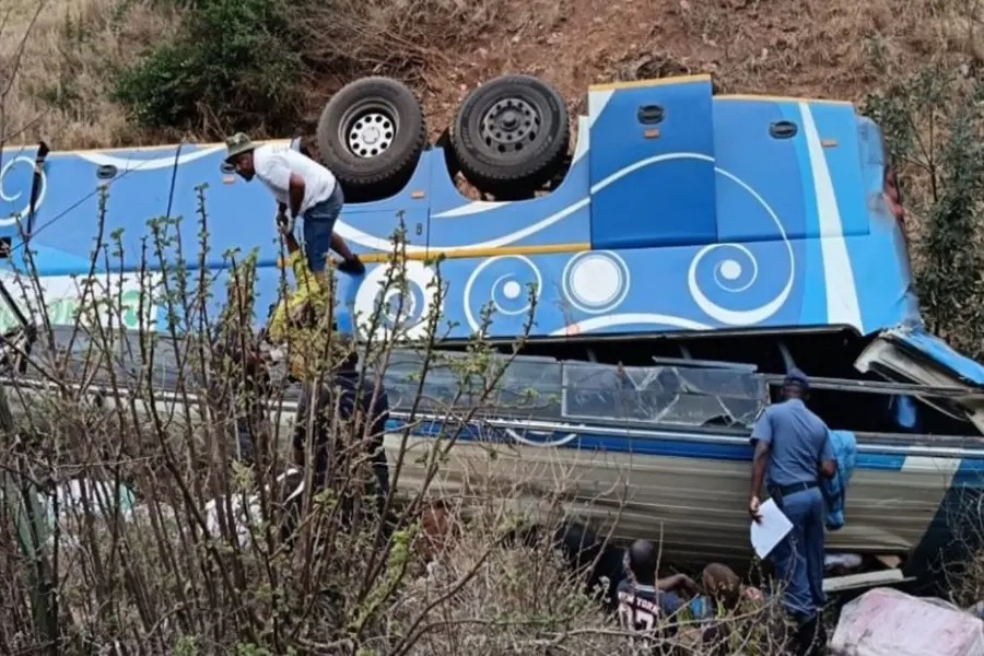 At least 42 killed in bus crash in South Africa