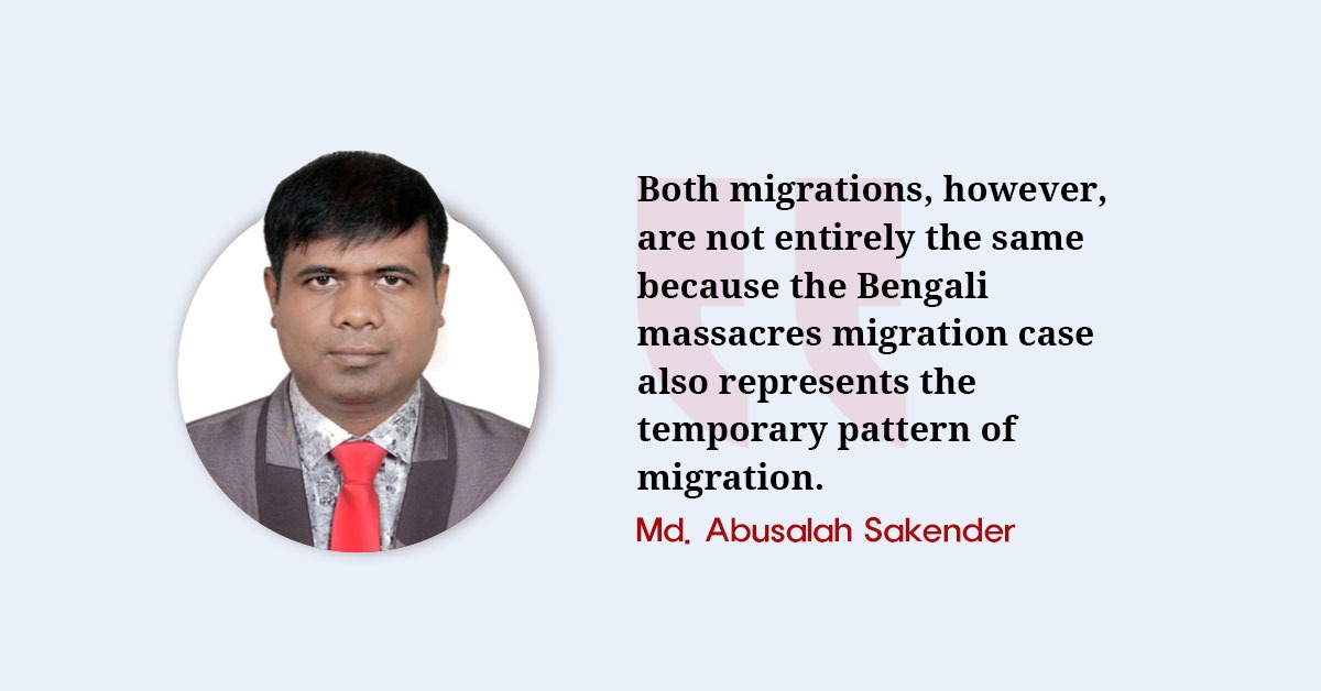 A Comparison between Chinese and Bangladeshi Migrations