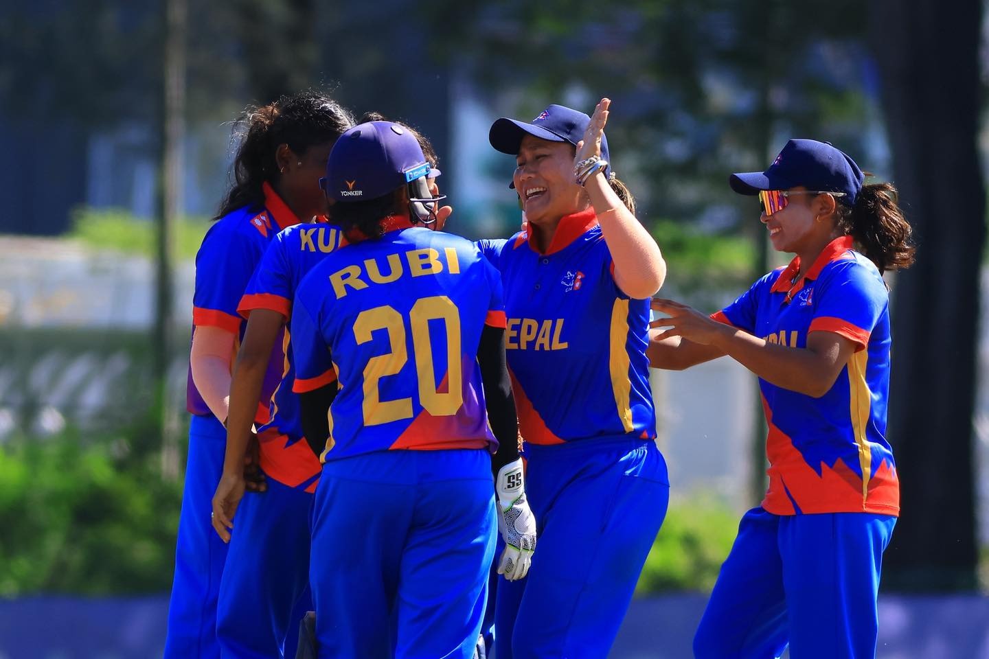 Nepal women’s cricket team levels T20I series against Malaysia