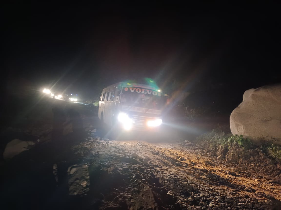 One-way traffic resumes along BP Highway
