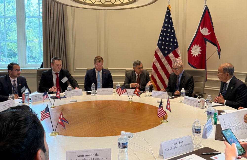 Finance Minister addresses Business Dialogue of America Chamber of Commerce