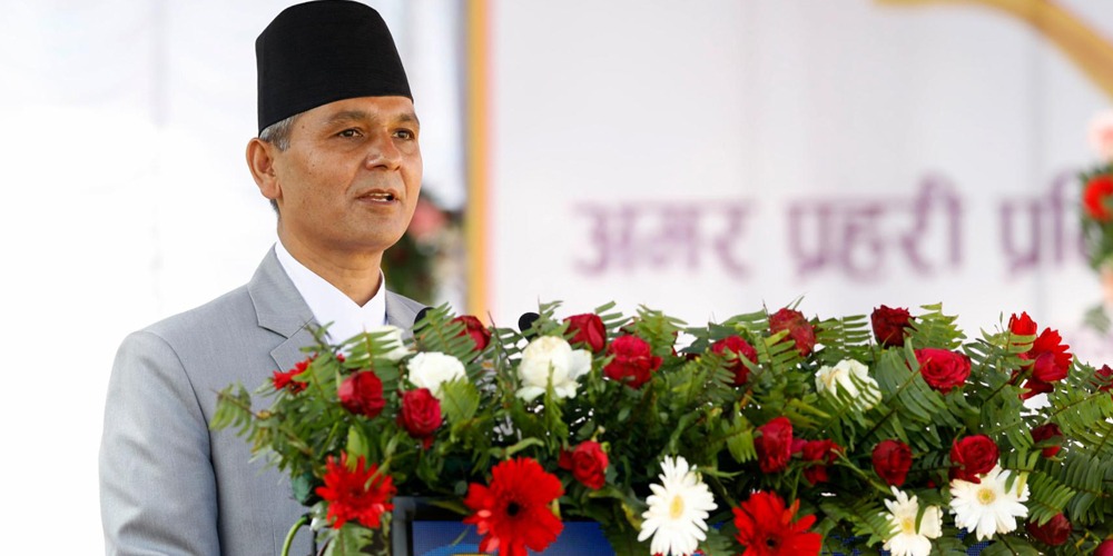 Home Minister Aryal calls for modernization of Nepal Police