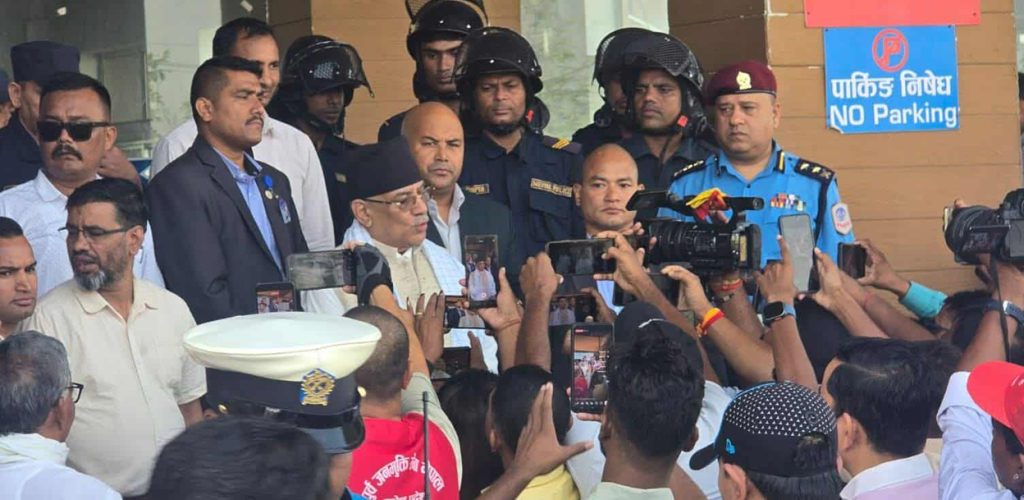 Prachanda calls for national unity, democratic strengthening