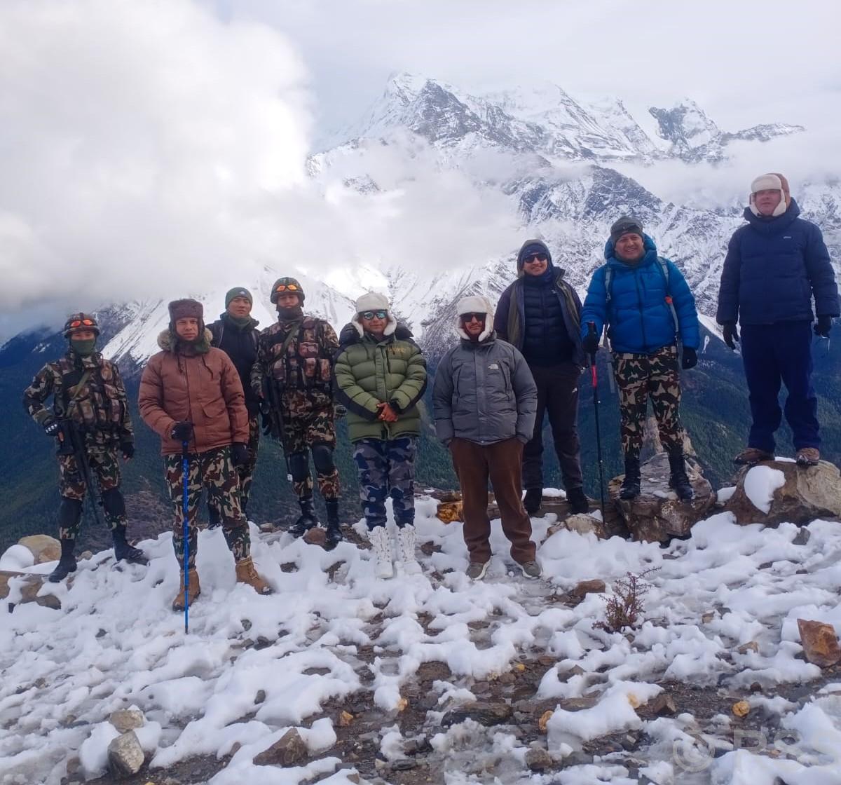 Snowfall resumes in Myagdi; 72 tourists rescued from Annapurna Base Camp