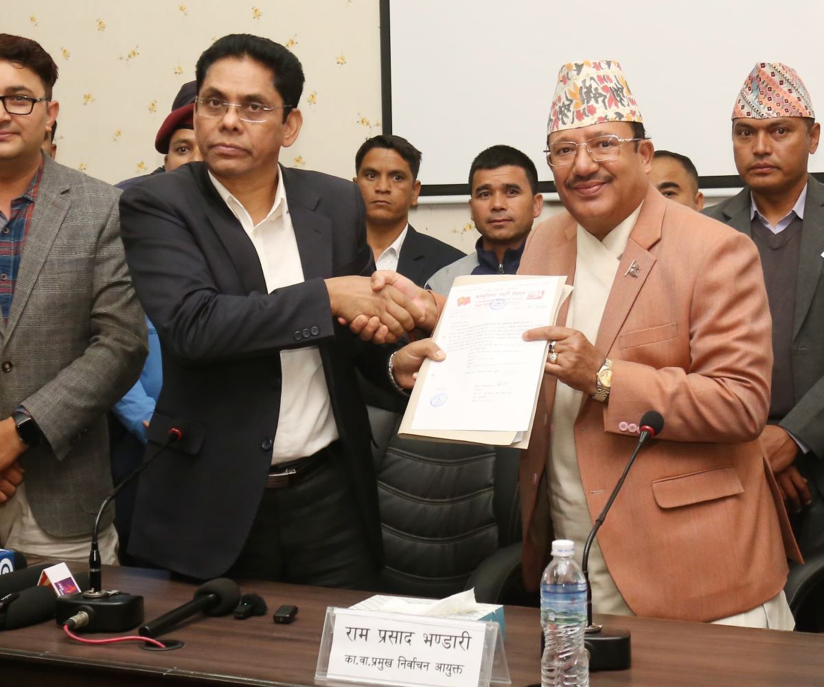 Biplav-led party registers with Election Commission