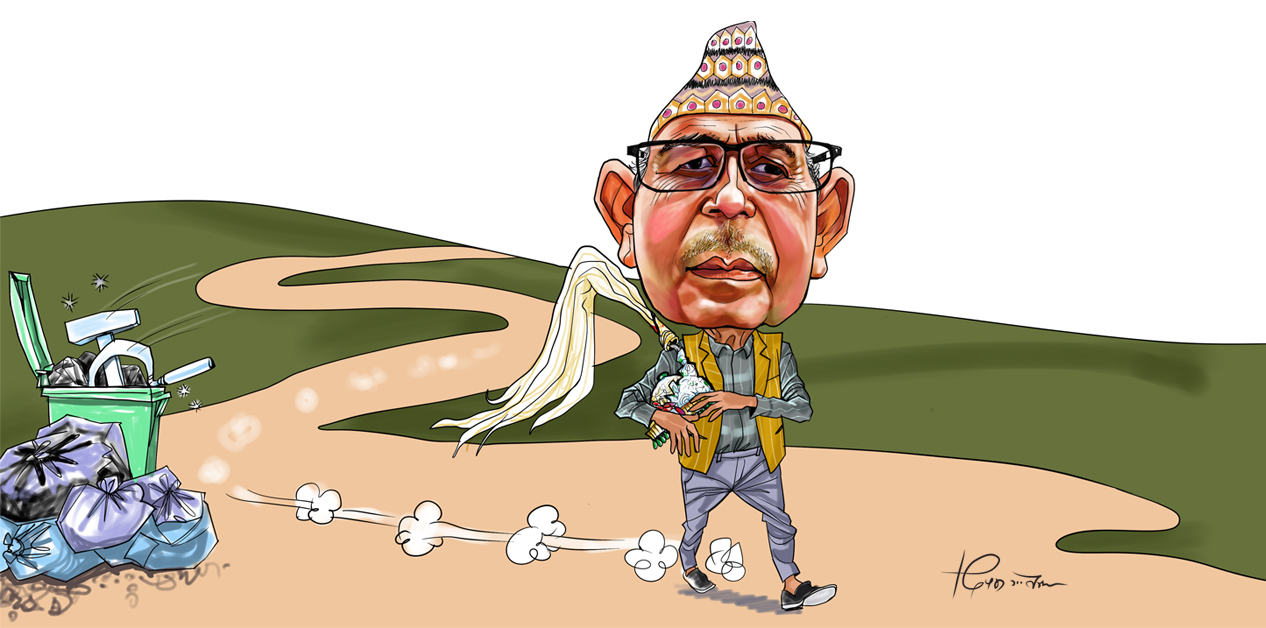Commander of the Jhapa revolution in royalist cloak