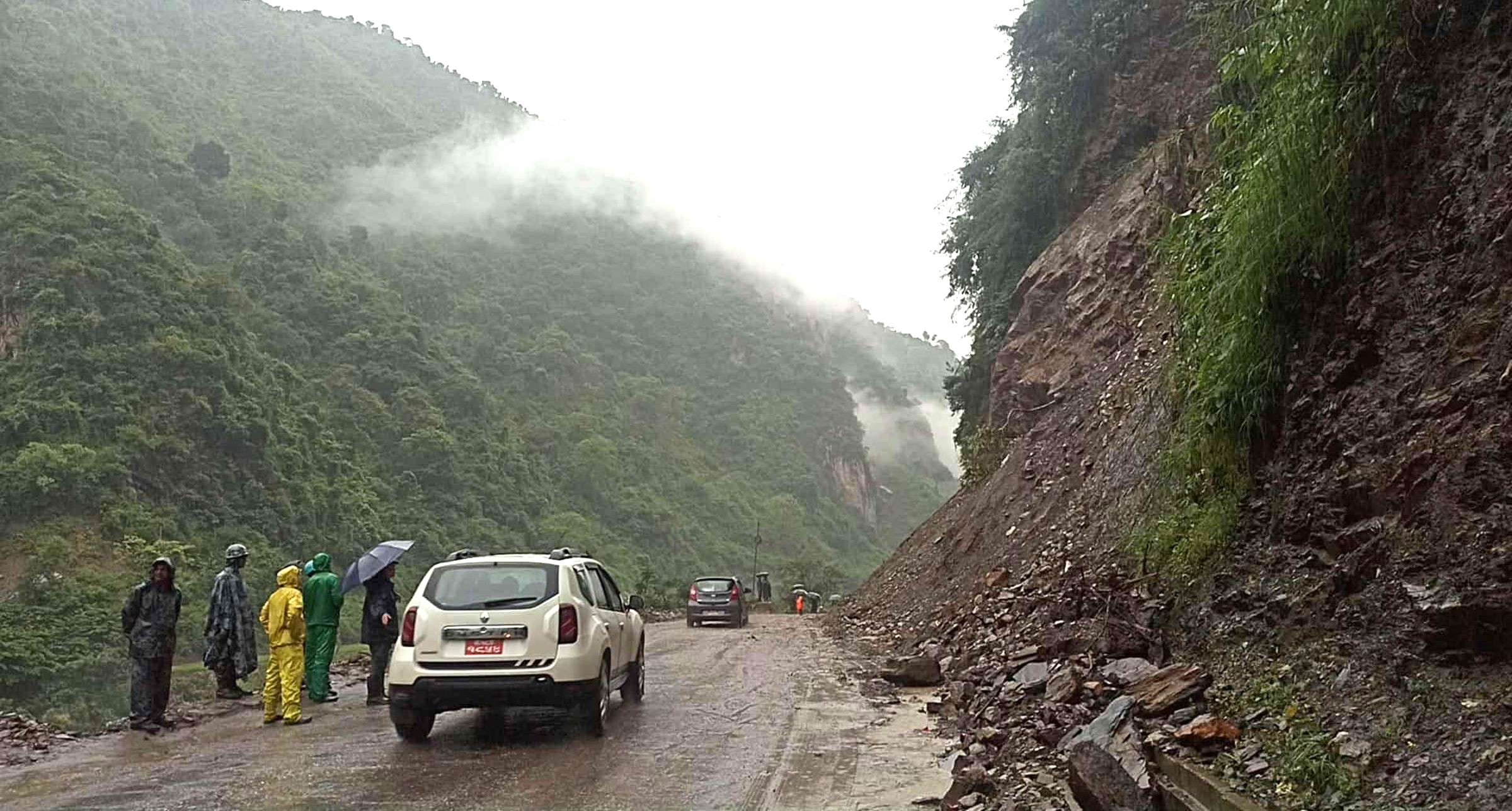 Heavy rain disrupts roads and highways across Nepal
