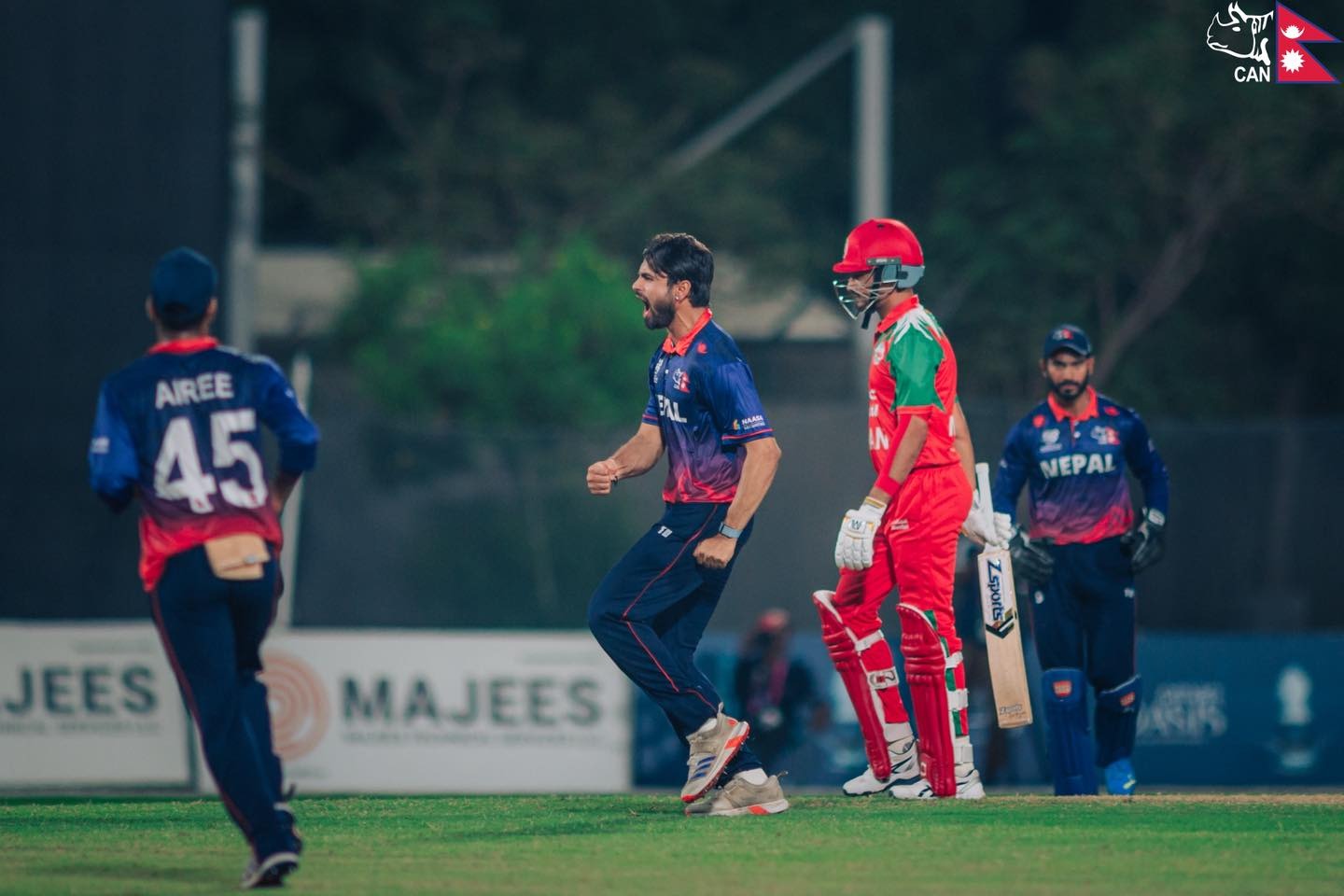Nepal continues unbeaten streak in ICC T20 Qualifiers