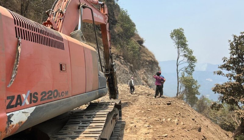 Contractor’s guarantee forfeited for leaving Parbat road project incomplete