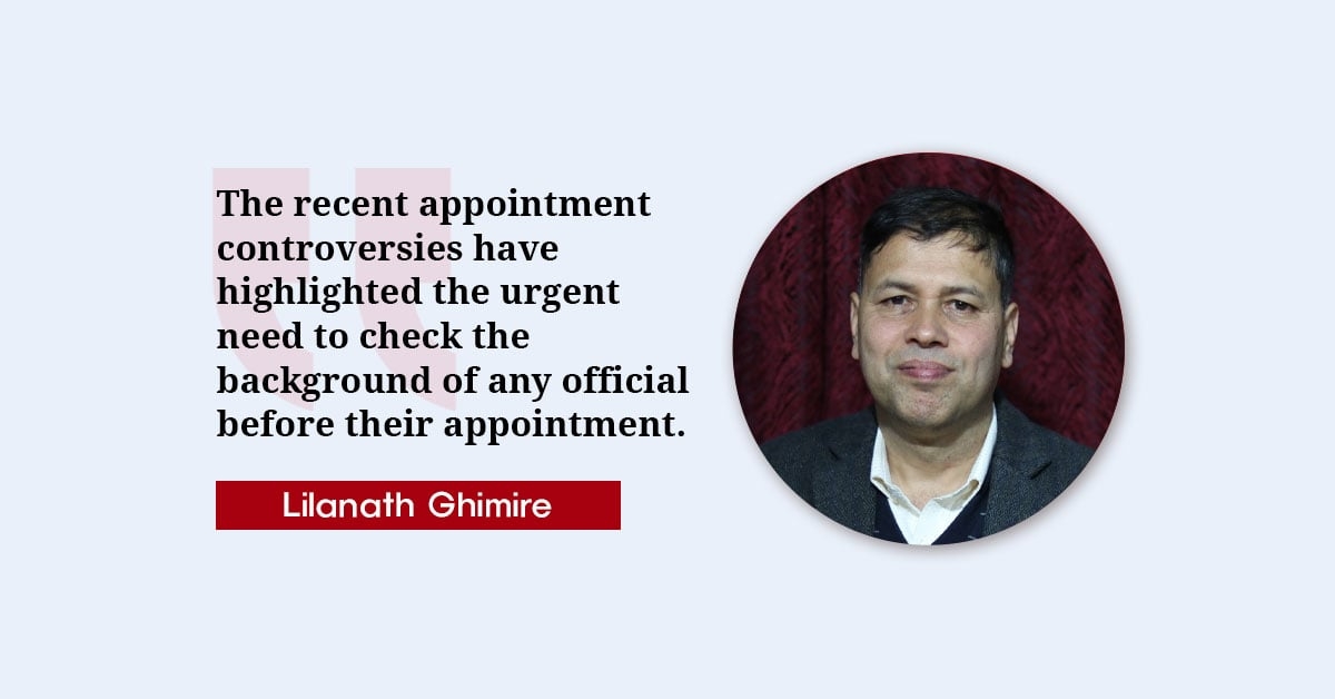 Why Recommend an Appointment Without a Background Check?