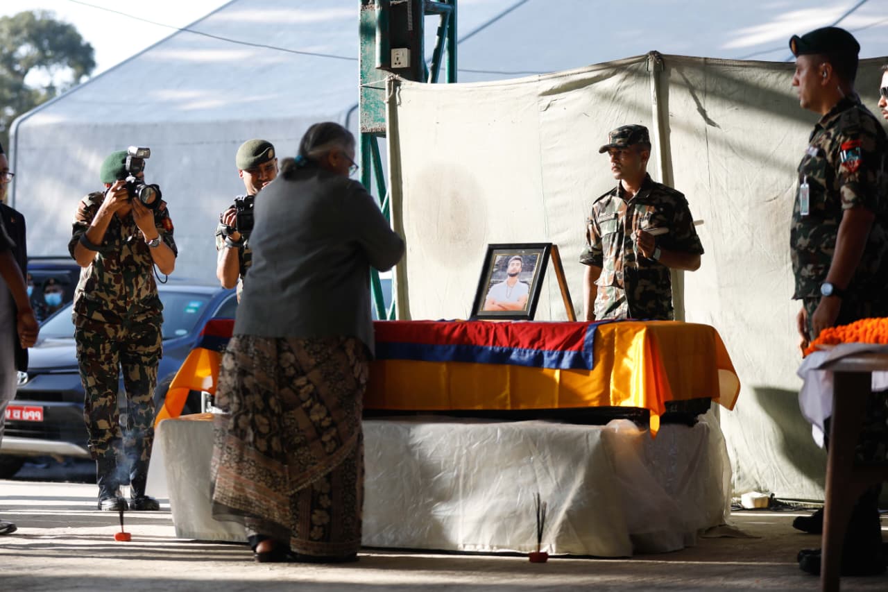 PM Karki pays tribute to Bipin Joshi