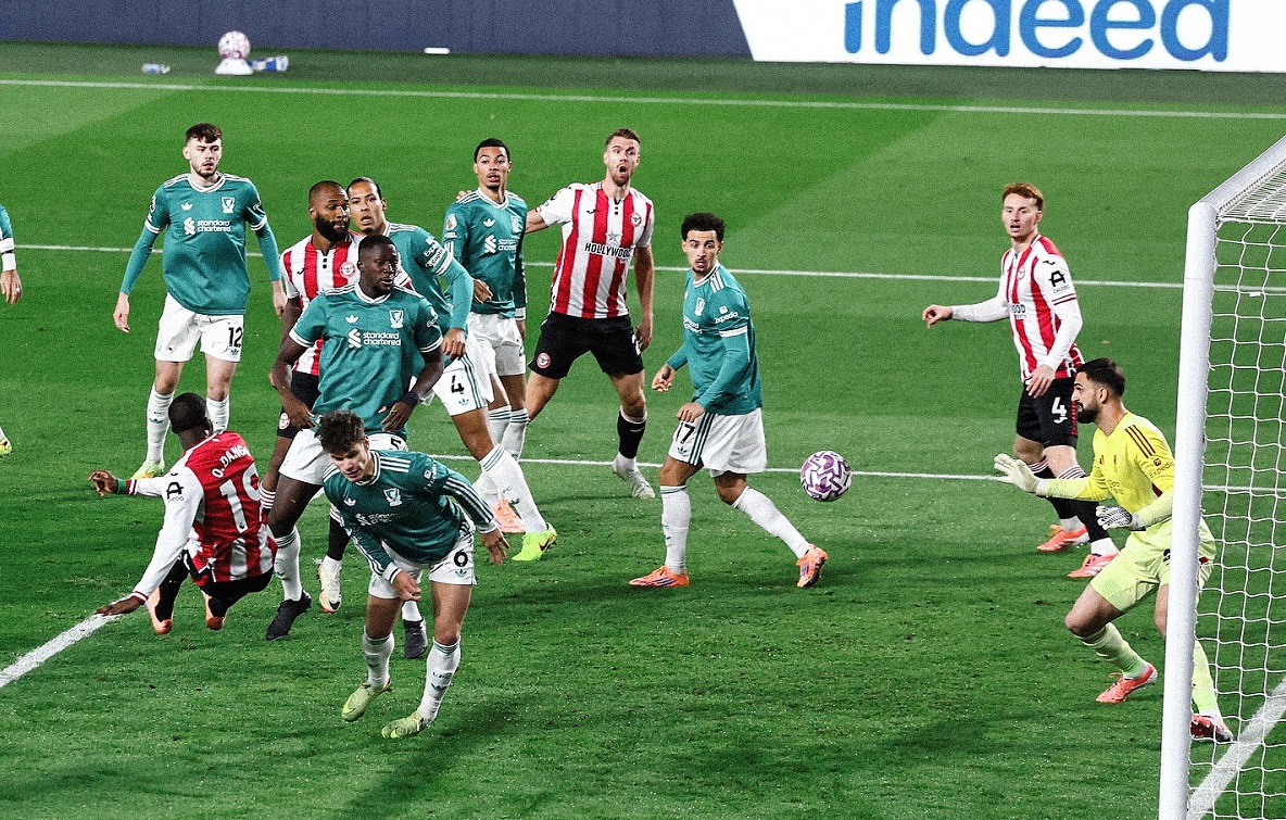 Brentford defeat Liverpool 3-2 at Gtech Community Stadium
