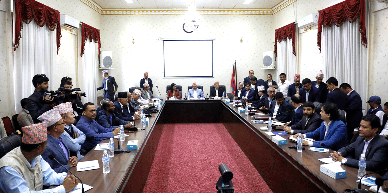 Election Commission holds talks with political parties on upcoming polls