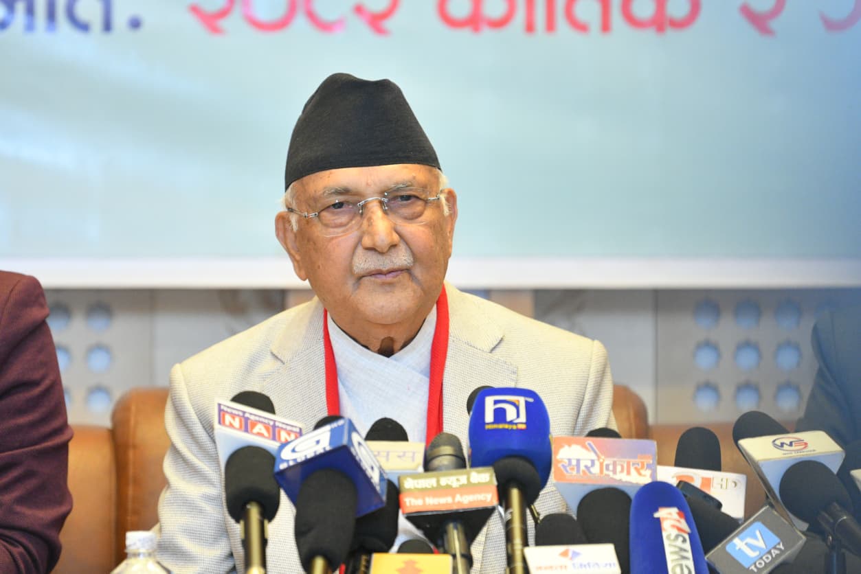 Oli claims army seized his phone until PM Karki’s oath