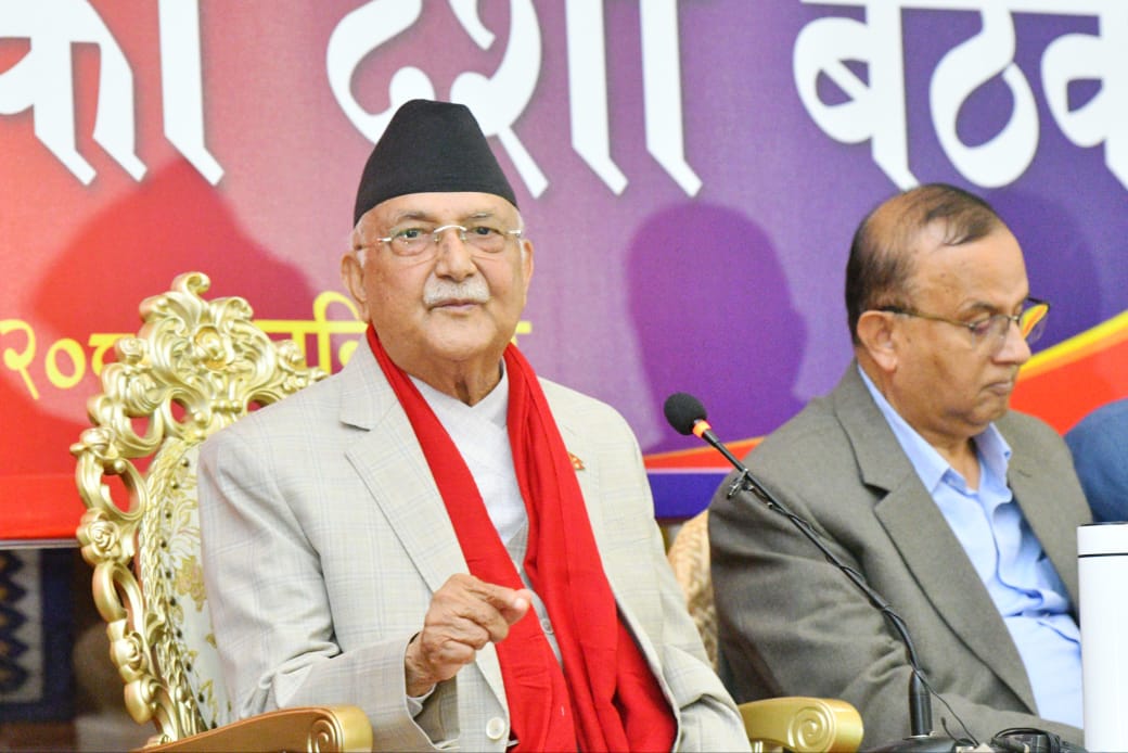 Oli warns of reactionary drift, urges return to democratic path