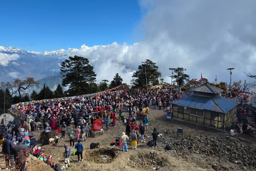 Pathibhara sees 6,393 devotees on Saturday