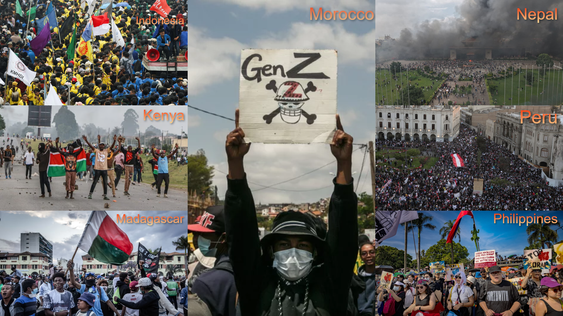 Everything You Should Know About the Global Wave of Gen Z Protests