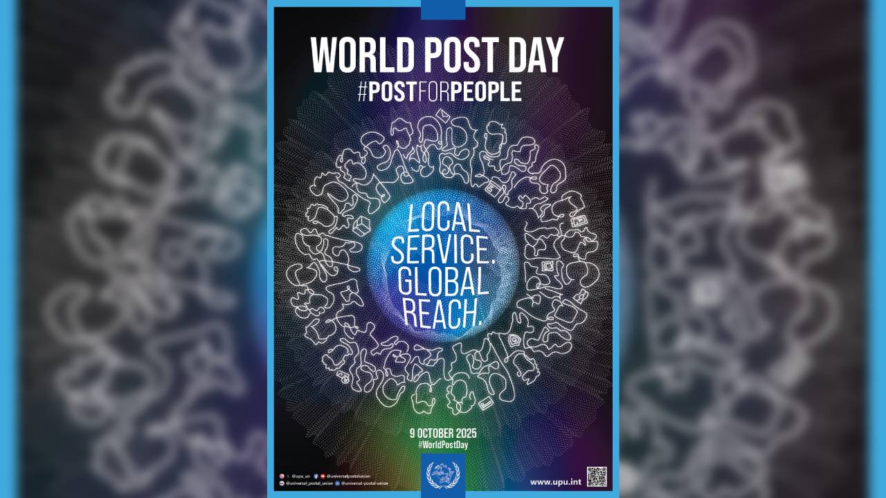 World Post day being observed today