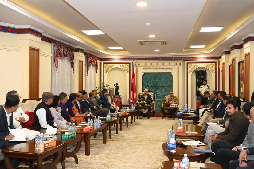 President urges political parties to focus on elections