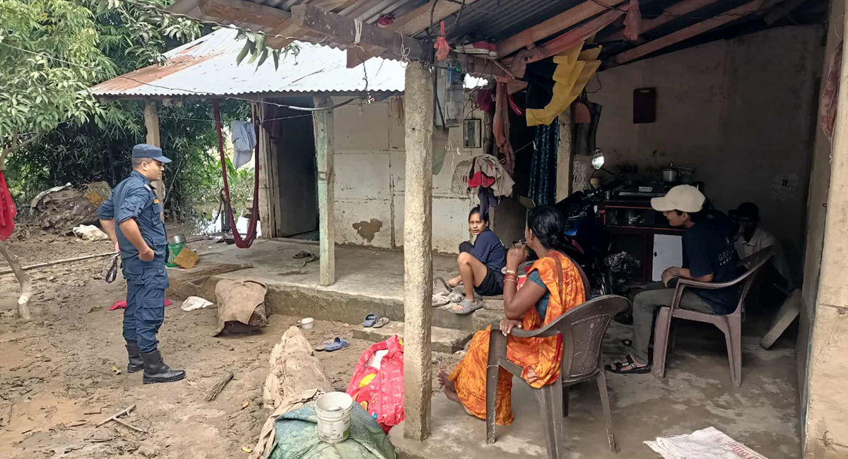 Food aid to flood victims of Sunsari