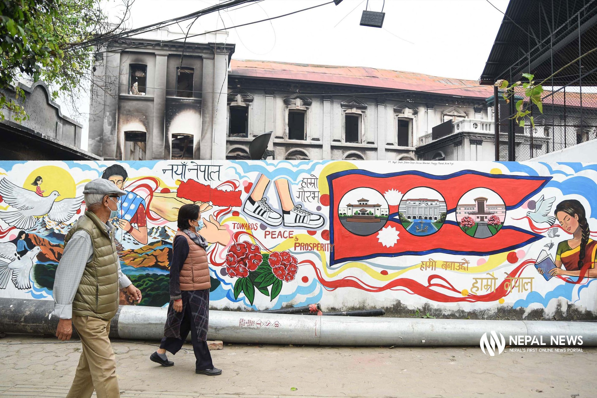 Gen Z protest leaves Kathmandu marked by slogans and murals [Photo Feature]
