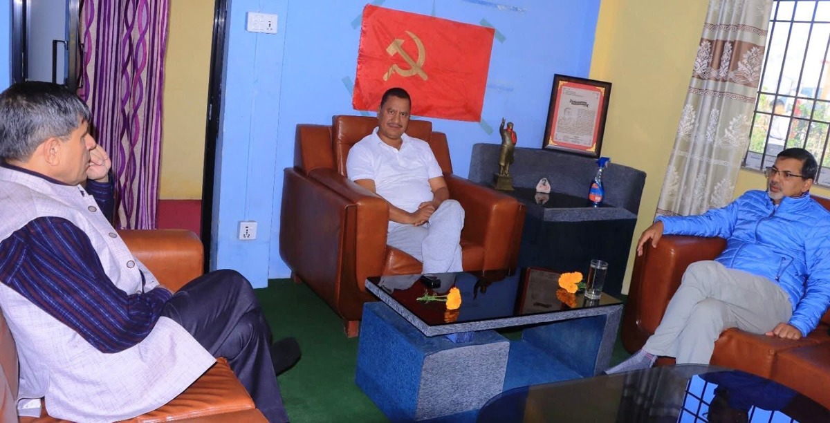 Biplav, Bhusal, and Sharma announce political collaboration