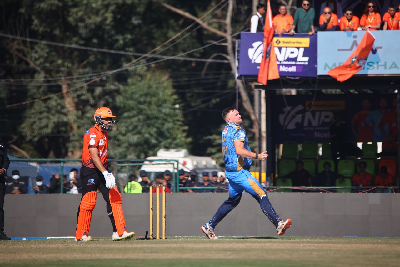 Chitwan Rhinos beat Karnali Yaks by four wickets