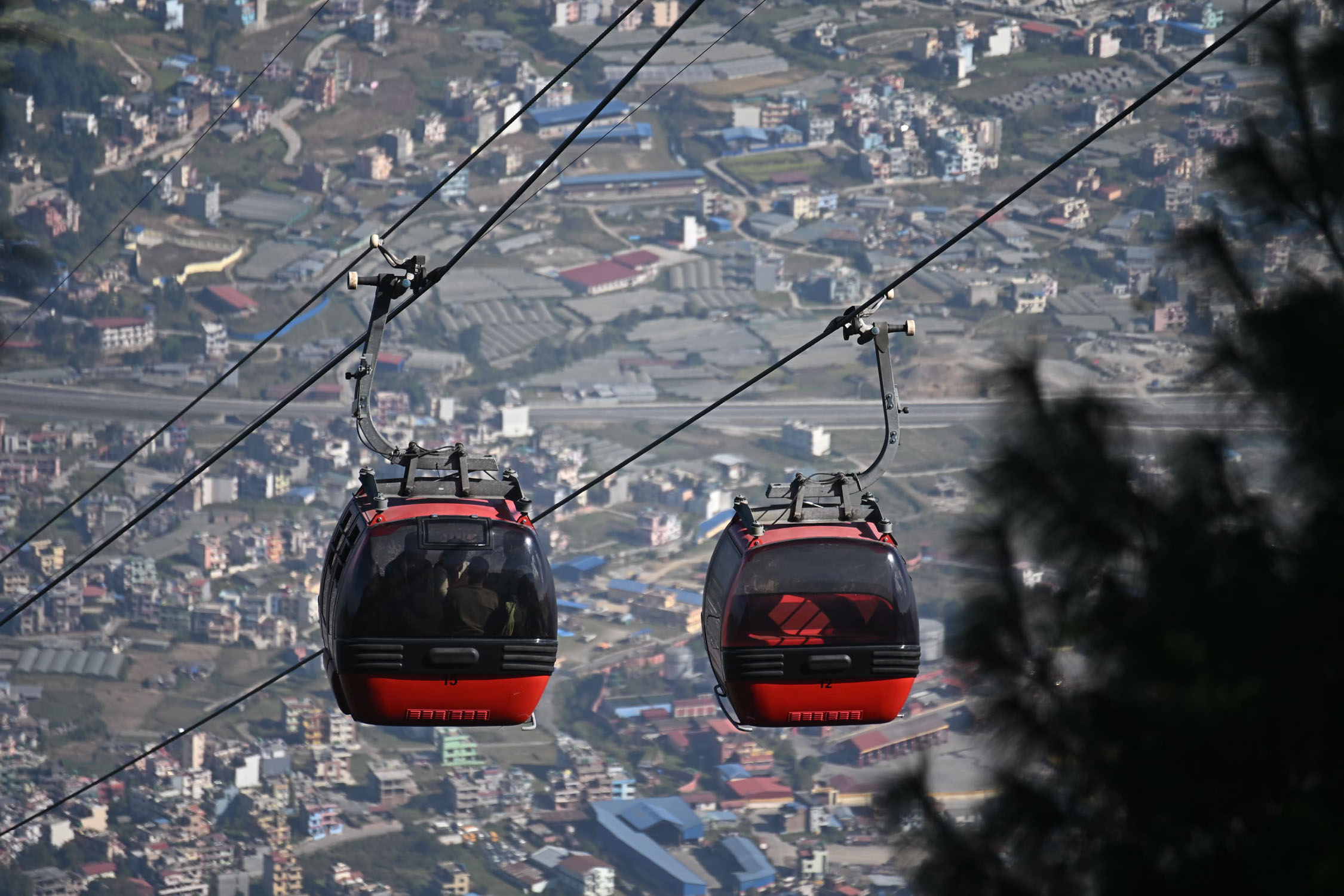 Chandragiri Cable Car and Bhaleshwar Temple reopen after two months [Photo Feature]