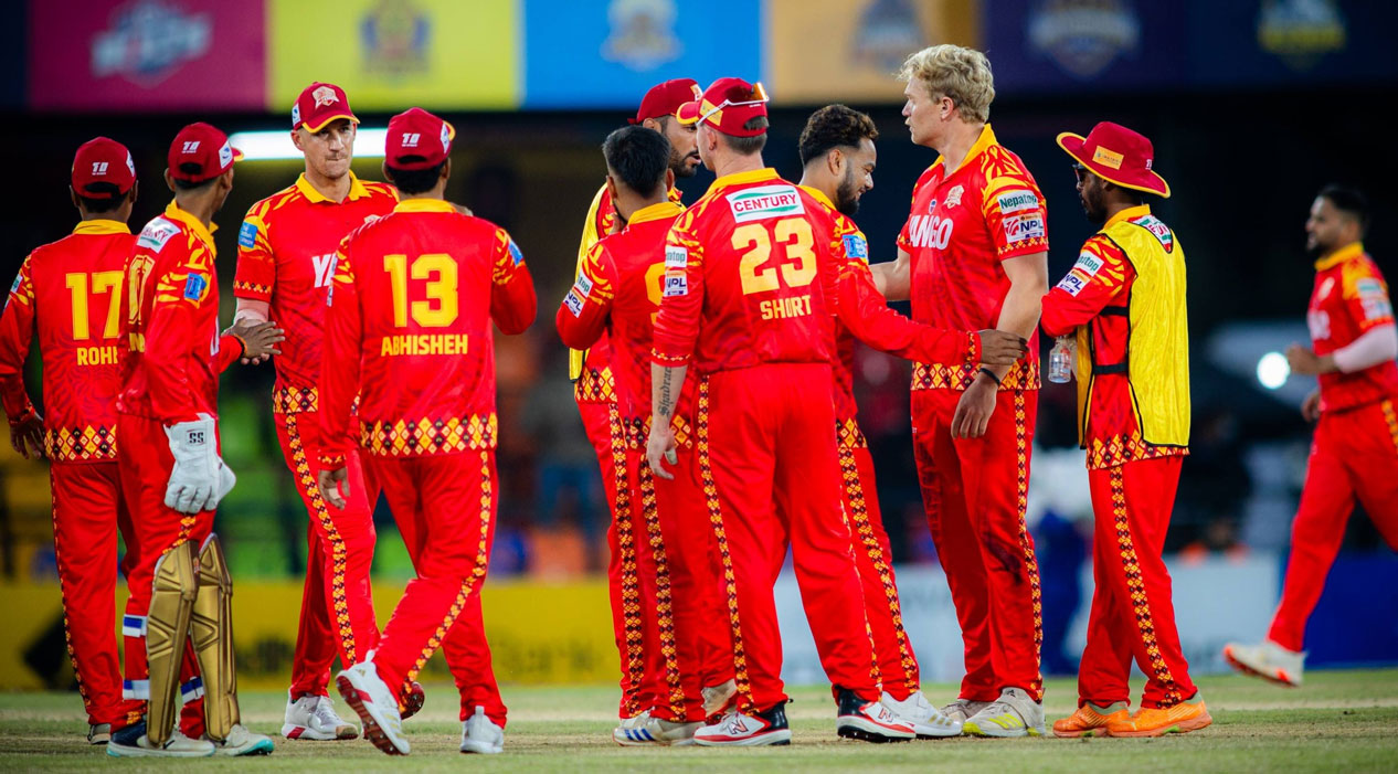 Chitwan Rhinos posts 143-run victory target before Lumbini Lions