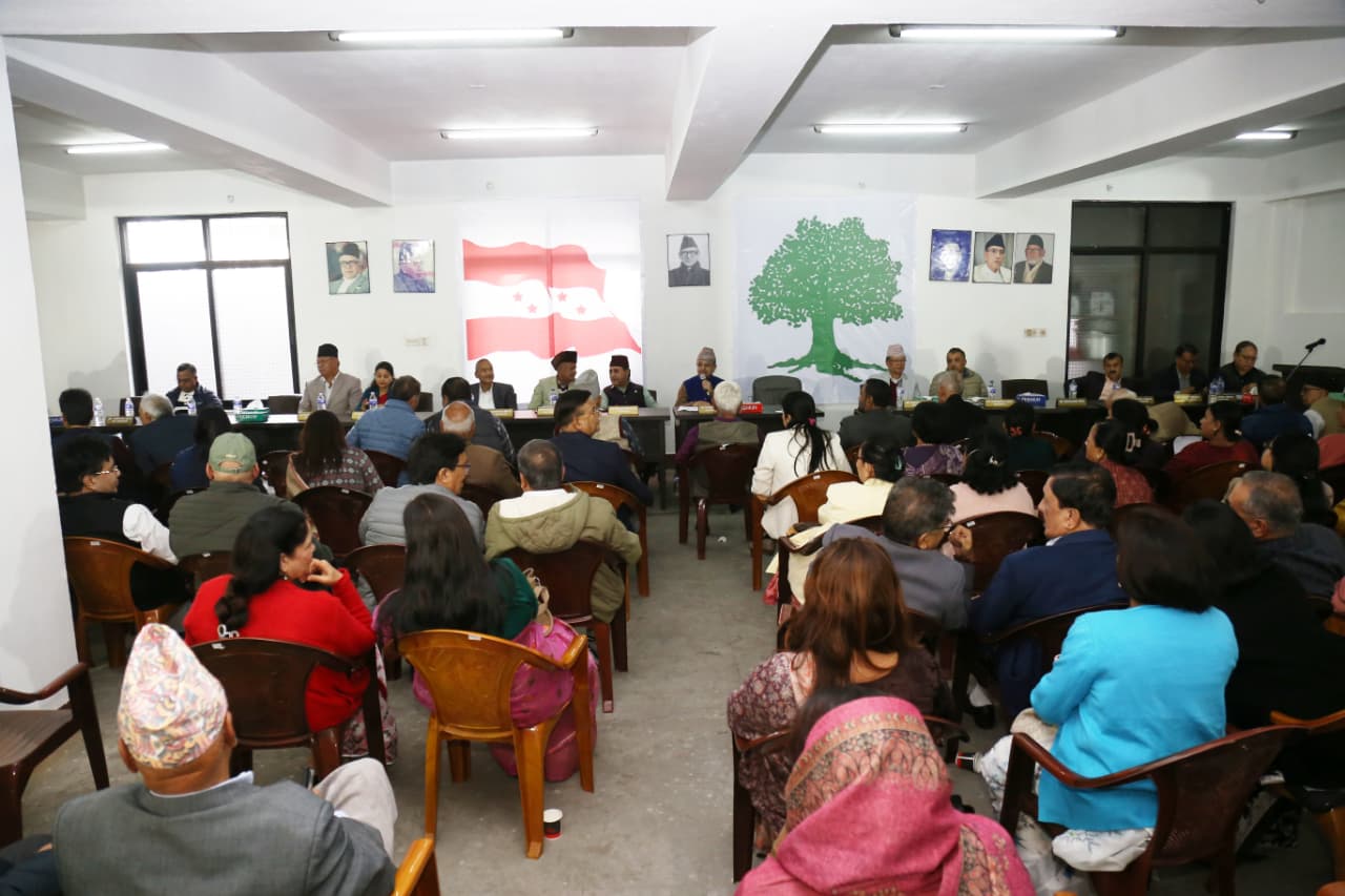 Central Committee of Nepali Congress meets today after previous postponements