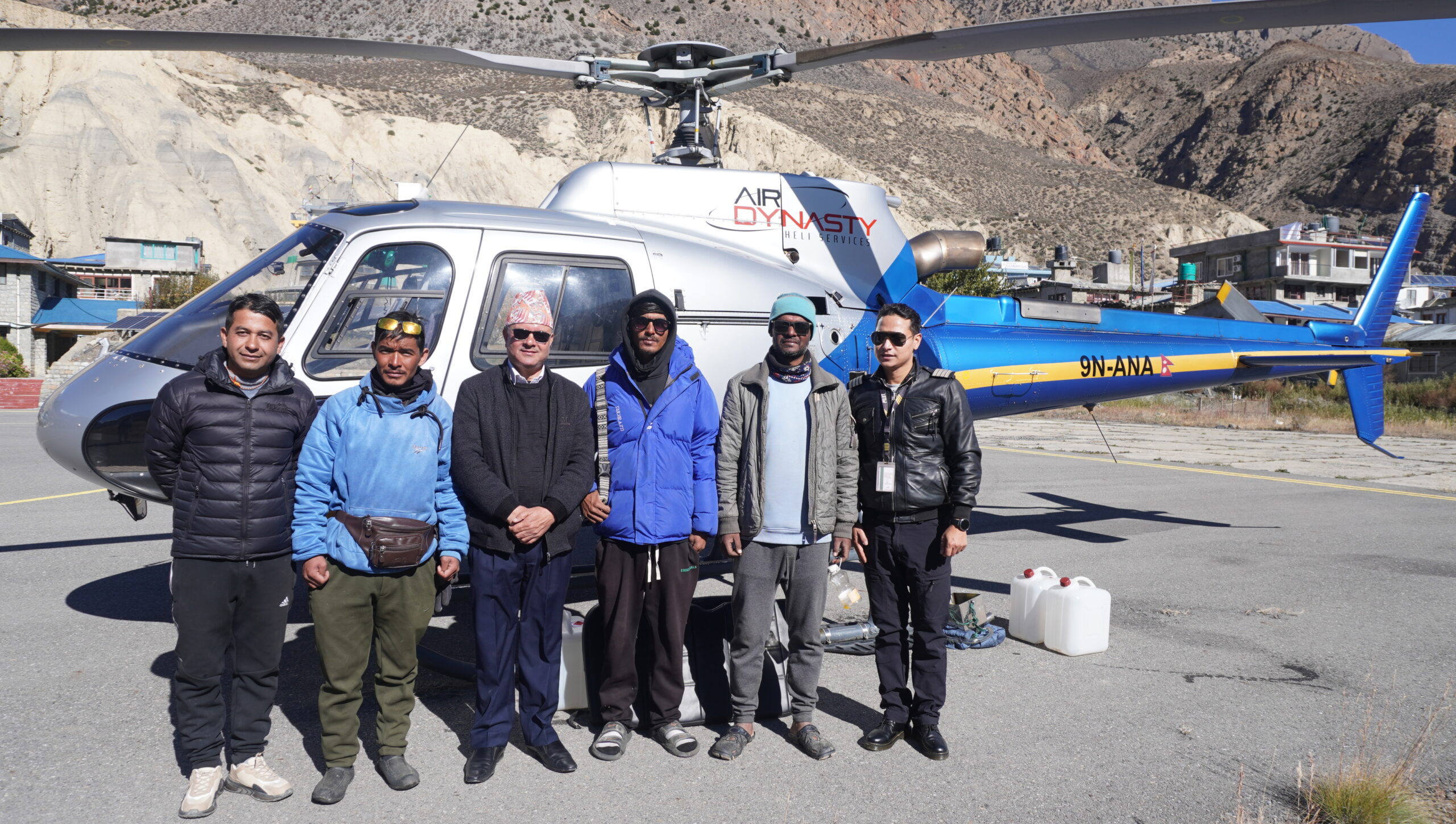 Two Nepali tourists rescued from snow at Mustang-Dolpa border