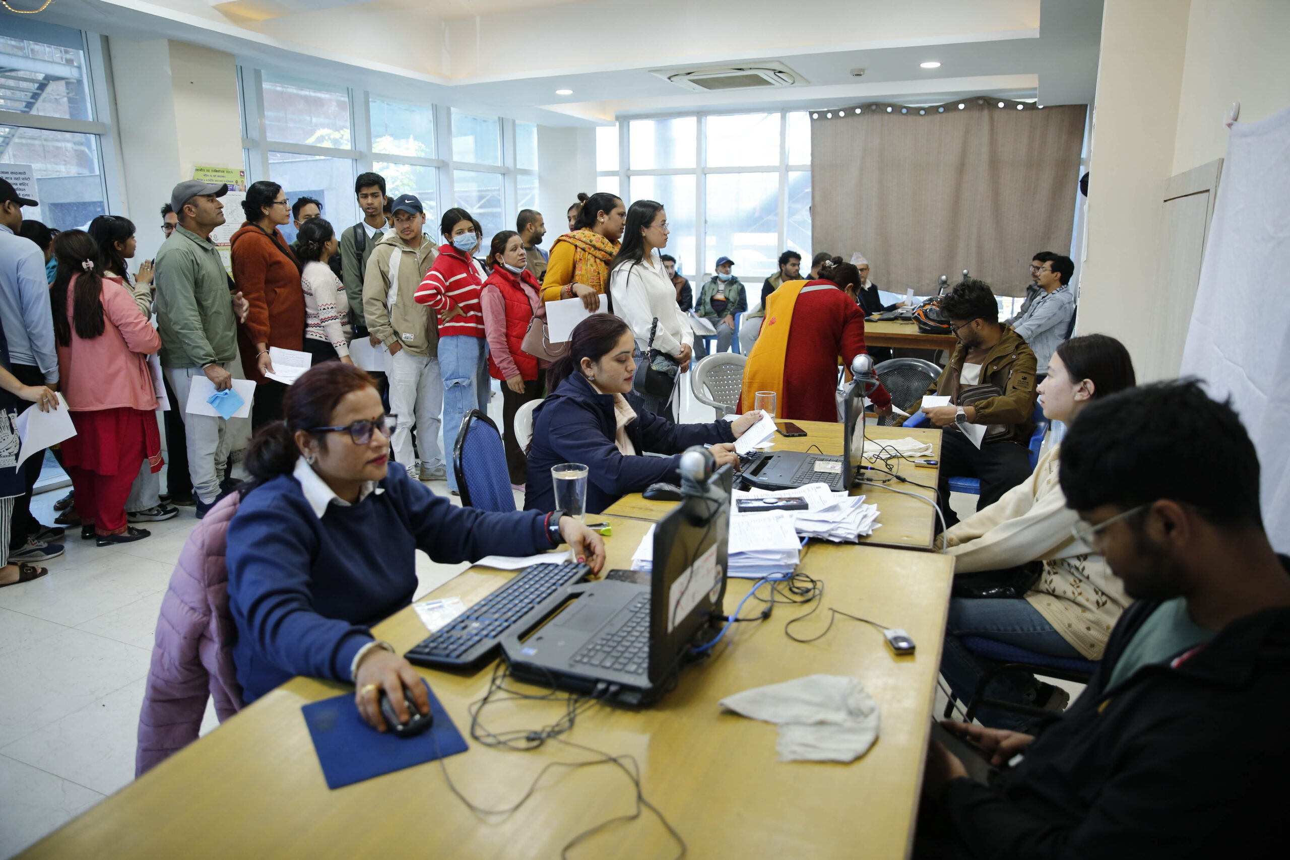 High public participation in voter registration ahead of March 5 HoR election [Photo Feature]