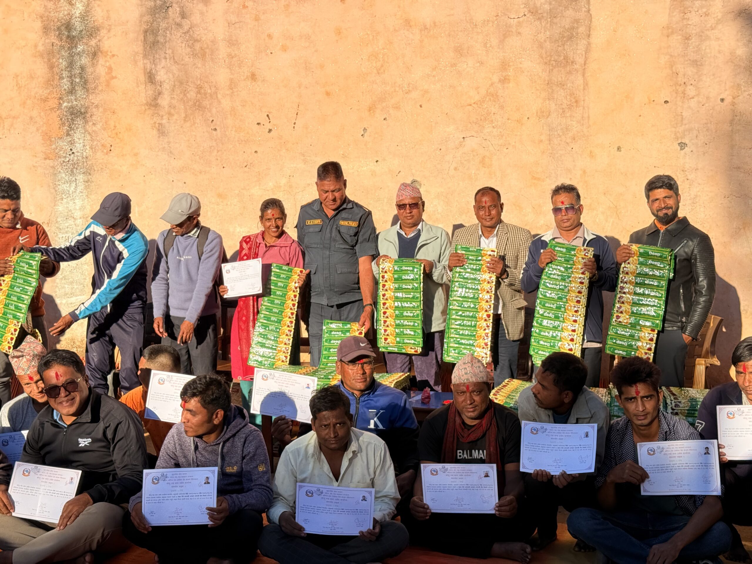 Inmates provided training on production of incense candles
